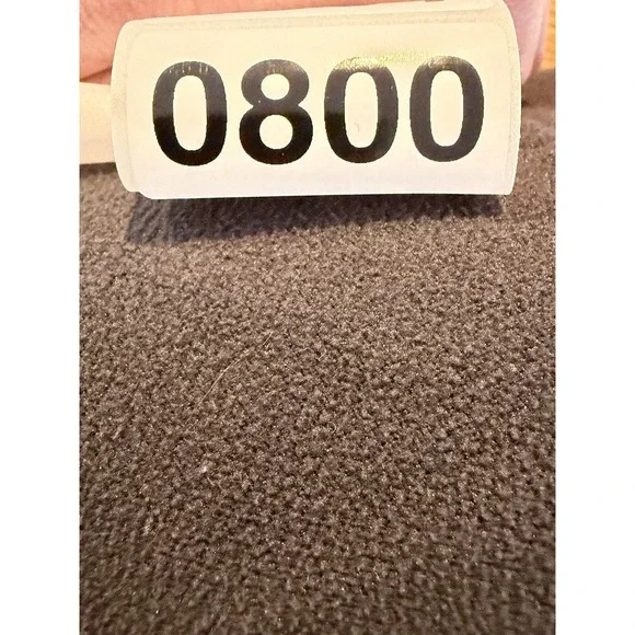 The North Face Fleece Zip-Up Jacket Large Black TNF Men Adult - Picture 8 of 8